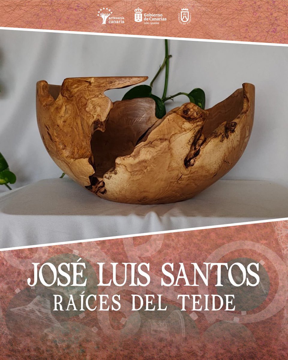 ✨ 41 Feria de Artesanía de Canarias ✨

El maestro José Luis Santos Trujillo (@artesaniaraicesdelteide) transforma la madera en arte. 🌳
Del 5 al 8 de diciembre, descubre sus piezas únicas en el stand “Raíces del Teide” en el Recinto Ferial de Tenerife.

🎟️ Entrada gratuita.