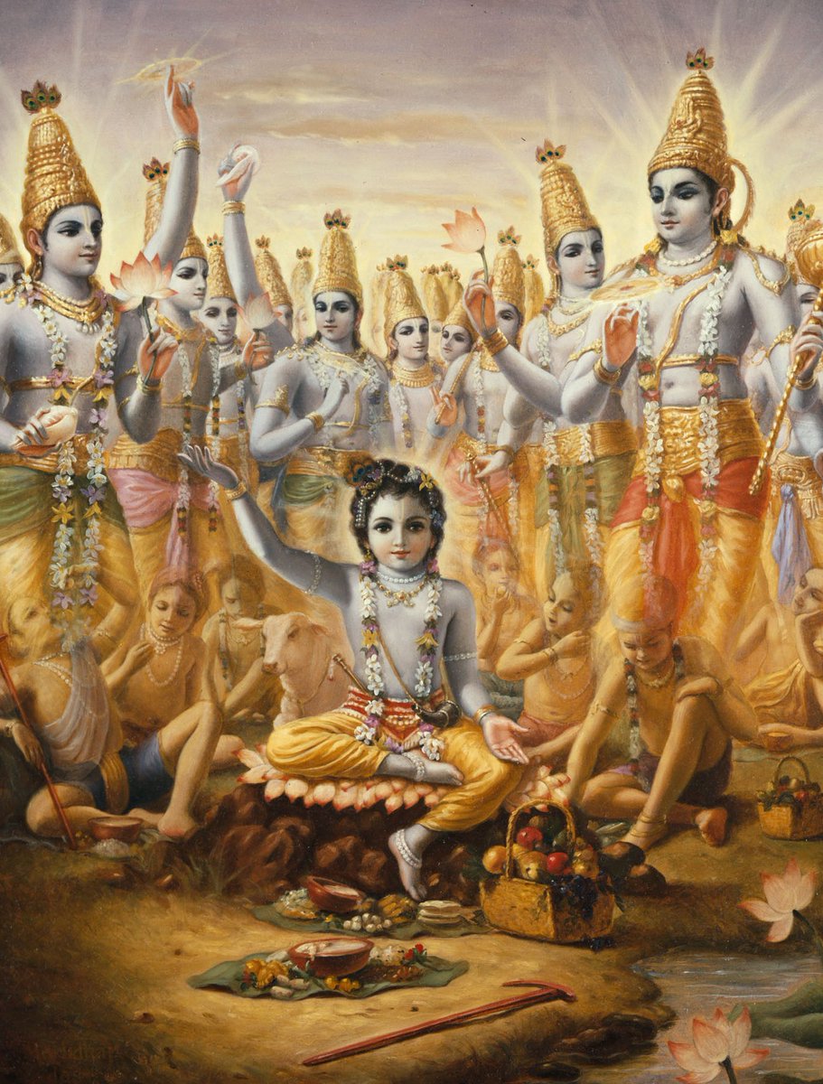 "I am the Supreme Goal of all living beings, and I am also their Sustainer, Master, Witness, Abode, Shelter, and Friend."

BG 9.18 🌸