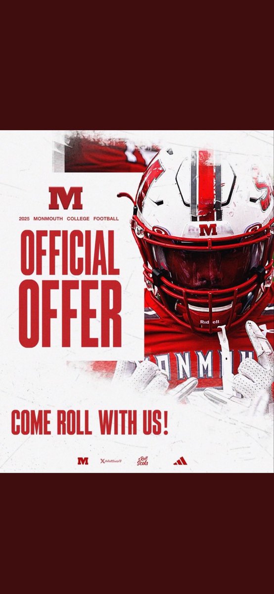 teigan_mccoy's tweet photo. Blessed to receive my first offer to play college football at Monmouth College! Thank you @CoachBrown_78 @MCBraunyBoy https://t.co/WETJ1OB3NL