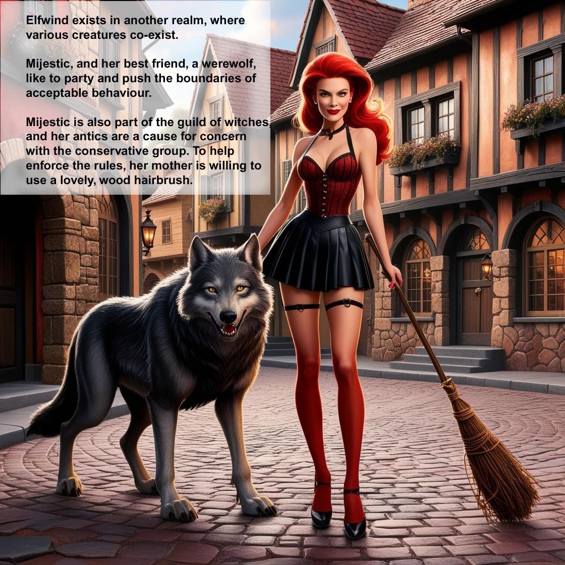 The Witch and the Hairbrush 

Melange melange-books.com/authors/nshowa…
Amazon.com amazon.com/Witch-Hairbrus…
Amazon.ca amazon.ca/Witch-Hairbrus…