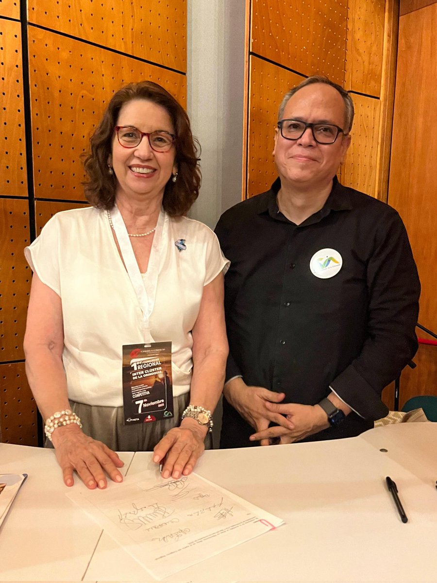 Firmamos el pacto interinstitucional y empresarial para la consolidación en la #Orinoquia de la estrategia interclúster.

Esta unión con la Mesa Interclúster de la Orinoquia, tiene el propósito de agrupar los esfuerzos y aumentar la confianza entre actores empresariales de la