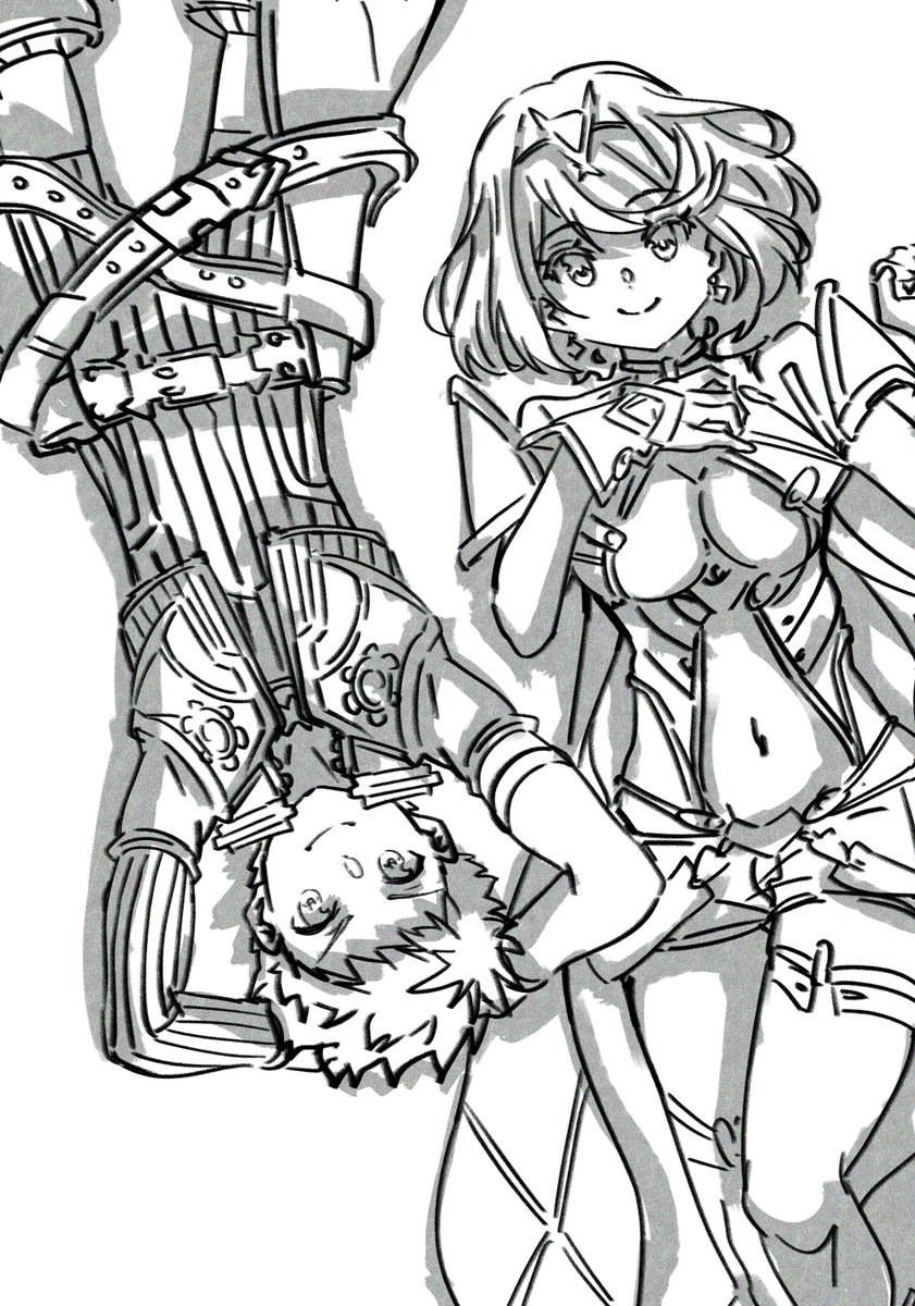 animekki's tweet image. らくがき～