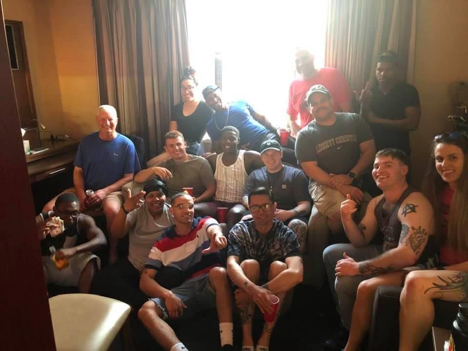 My first Veterans Day that I’m an actual vet. I miss these people