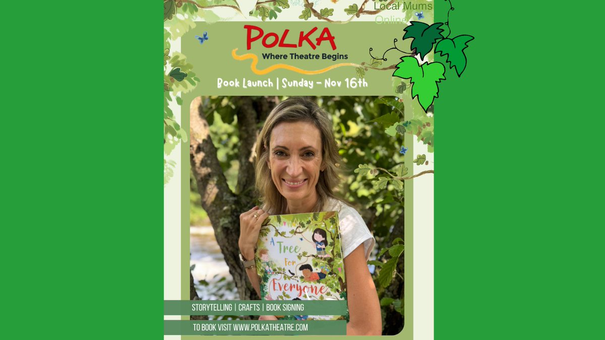 📖#LocalMums come to #Wimbledon’s Polka Theatre for a heartwarming storytelling adventure of friendship, forgiveness and new beginnings with children's author Kathy Urban📅Sun 16th Nov 14:00 ⏰60 mins📍#PolkaTheatre🎟️Book your ticket 👉 tinyurl.com/4vt44a75 #localmumsonline