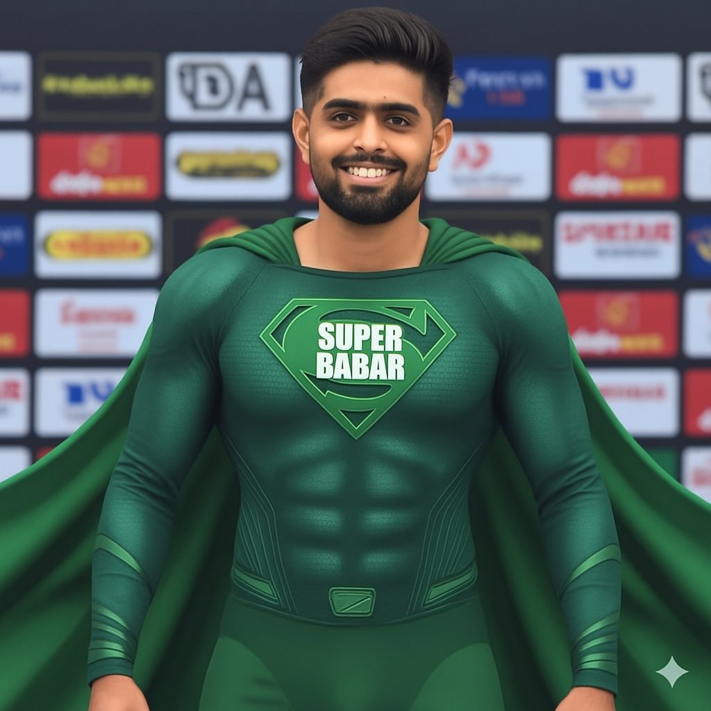 DoctorofCricket's tweet photo. King Babar Azam ❌
Super Babar ✅ https://t.co/RMbBecvXmx