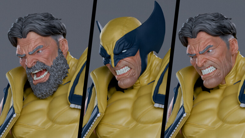 oXbarshmah's tweet image. Unleashing Wolverine in 3D! 
Concept → Sculpt → Render → Print-ready

#Digital3D #3DPrinting #CharacterModeling #ToysAndCollectibles #CharacterDesign #NoAI #Wolverine #XMen #Comics #Marvel #Collectibles #3D #Sideshow 
@DarkShadowLogan