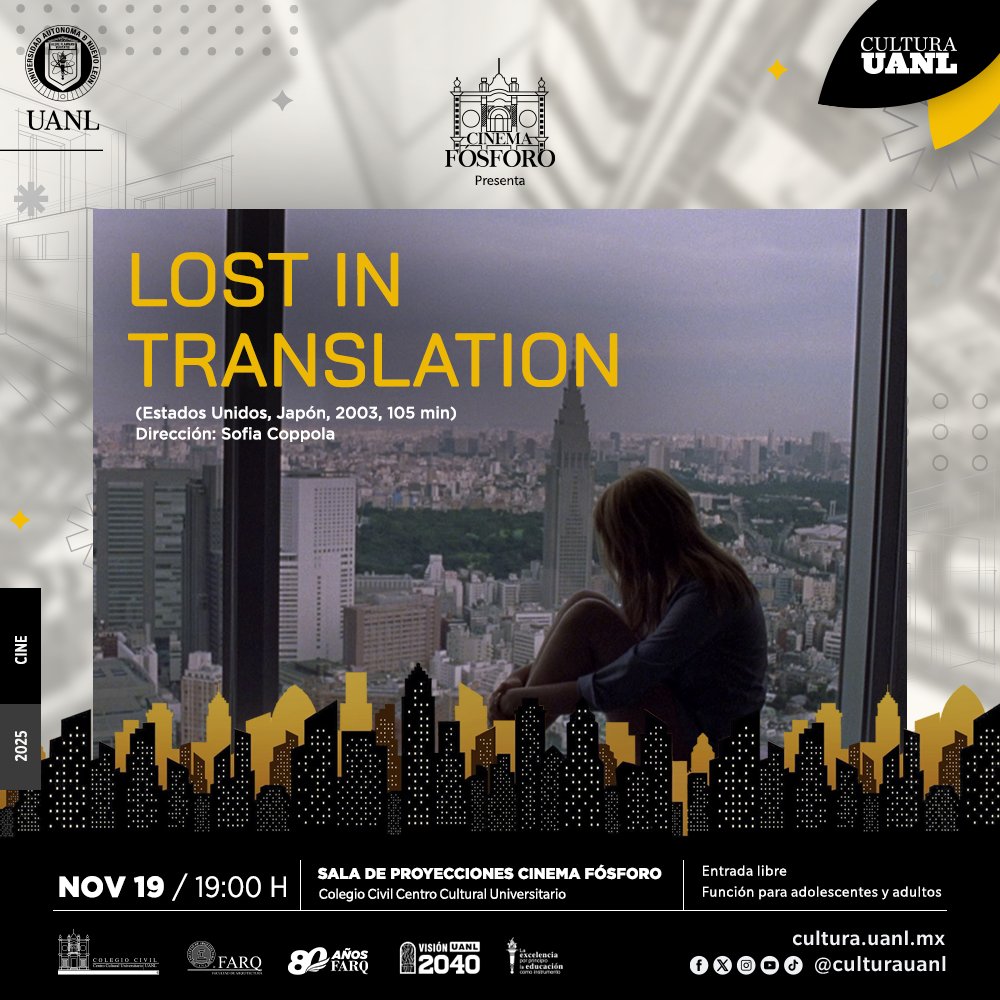 Conoce la cartelera del ciclo Arquitectura y Cine.
Asiste los miércoles de noviembre a las 19:00 h en la Sala de Proyecciones Cinema Fósforo. Entrada libre.