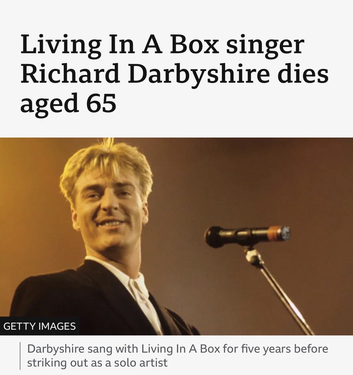 Launching a solo career called “Dead in a Box”