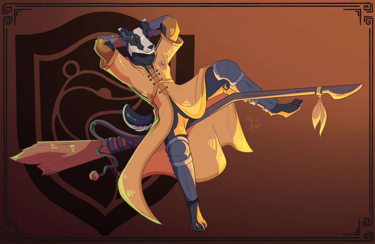 Welcome our star players for this new season of quidditch!

#HarryPotter #quidditch #furry