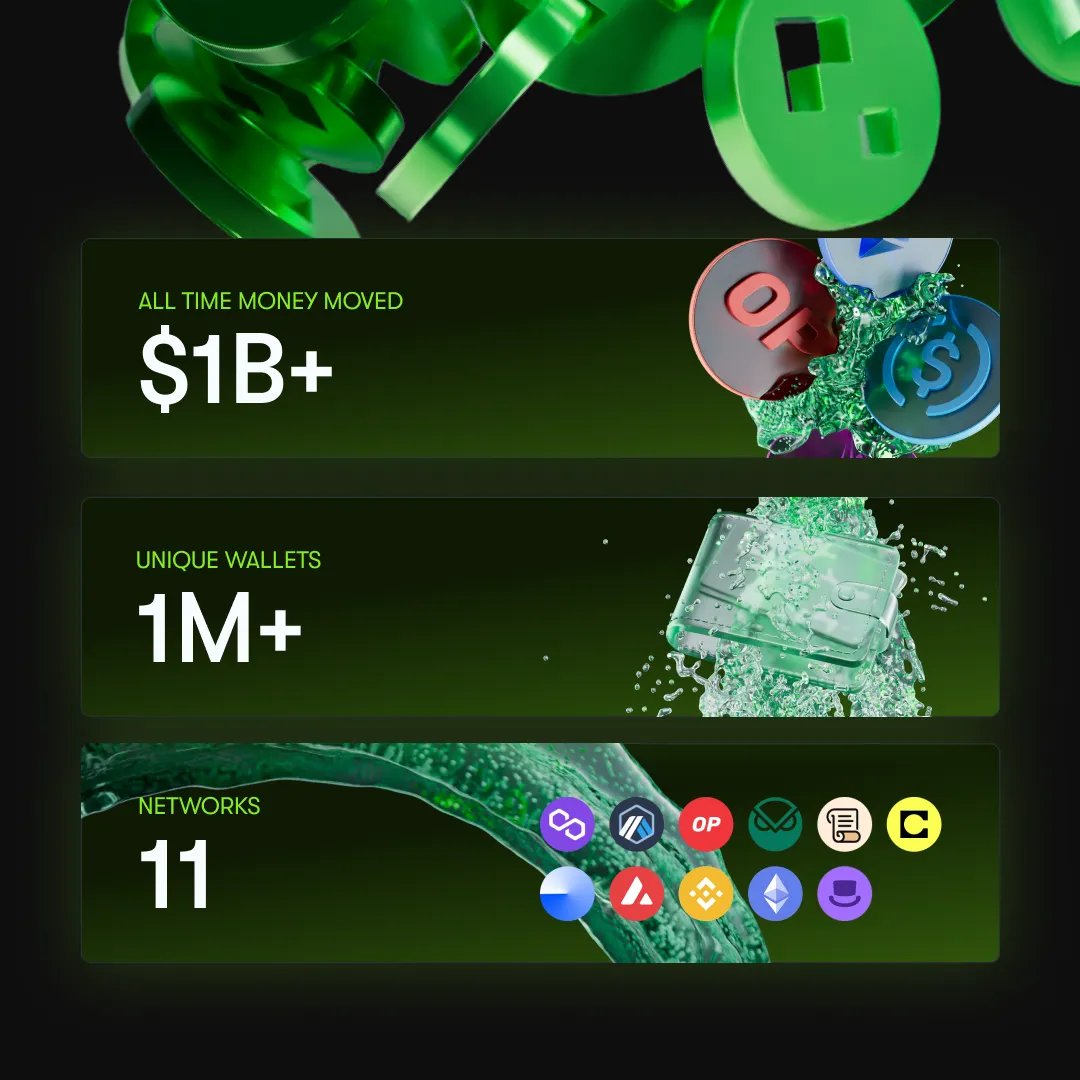 $1B+ streamed
1M+ wallets
11 chains

Superfluid isn’t early

It’s been running quietly in the background of apps you already use for years