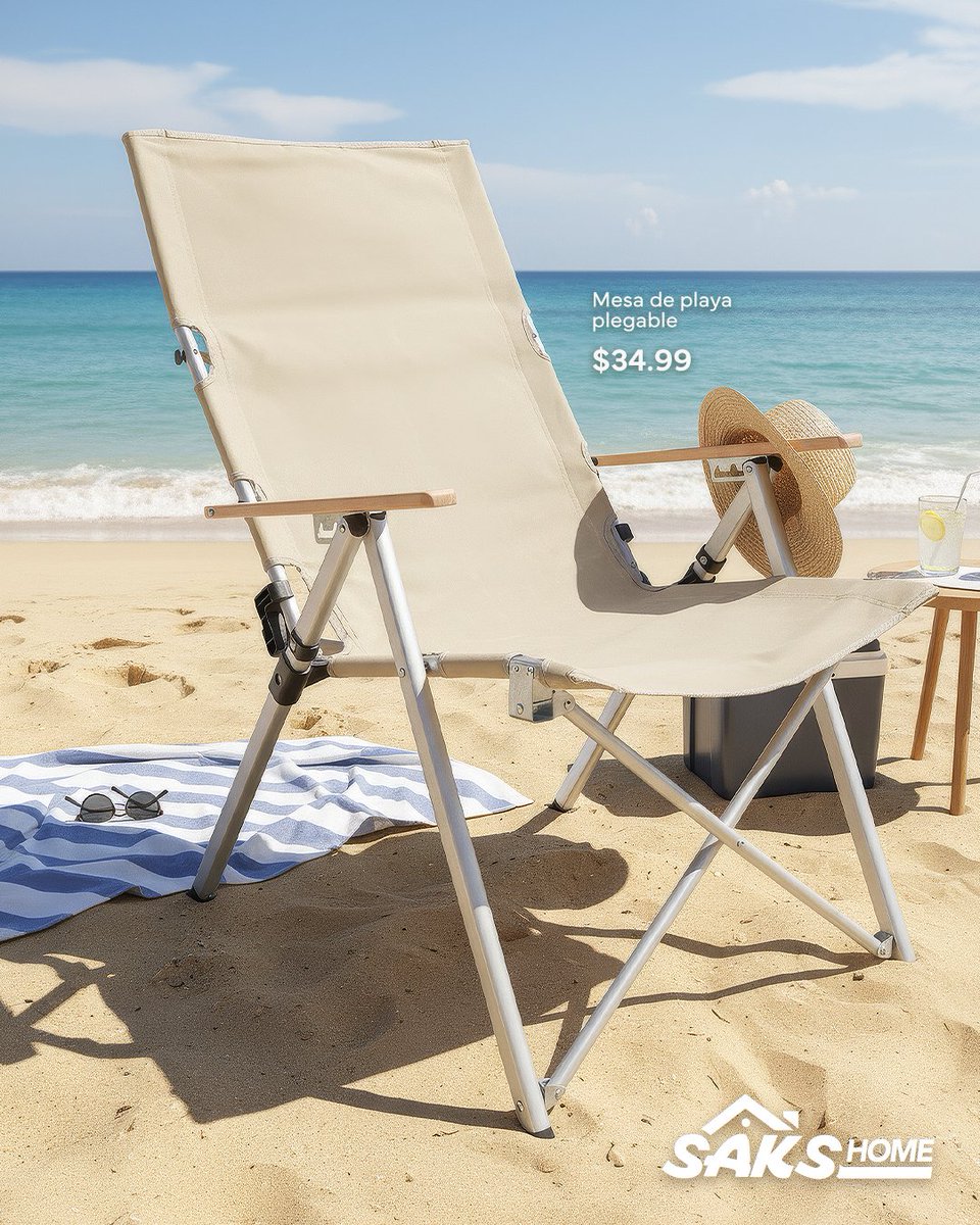 Tu Silla Plegable de Playa está en Saks. 👌
Ven por la tuya y disfruta el verano como se debe. 😉 ⛱️

Sila de Playa Plegable - 1599182. Disponible en todas nuestras sucursales. 

#sakspanama #modasaks #sakshome