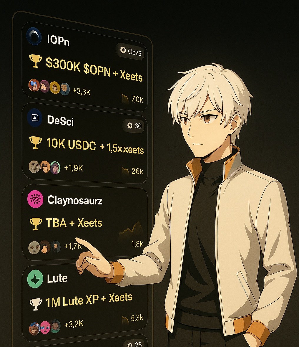 Goodnight fam 
Just was checking my positions in my fav platforms 

<a href="/IOPn_io/">IOPn</a> A project that blends innovation with purpose, leading the next wave of decentralized identity.

<a href="/cockdotio/">cock.io</a>  brings chaos, fun, and competition to a whole new level 

<a href="/JoinFightID/">Fight.ID</a> is bringing the