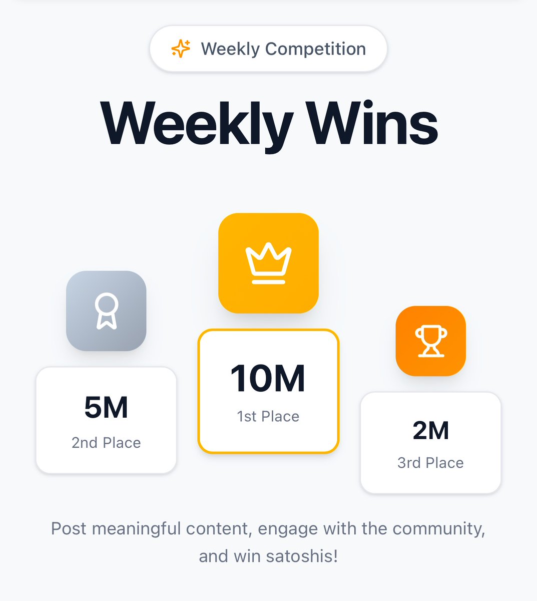 MetanetPlatform's tweet image. People of Metanet, remember from coming Monday the Weekly prizes for creators have increased. 🥂

Join metanet.page. 🤩 Every week Top 10 win 🏆 between 1M and 10M satoshis. ♥️

Bitcoin Satoshi Vision, where micropayments and open access for everyone takes shape 🤝