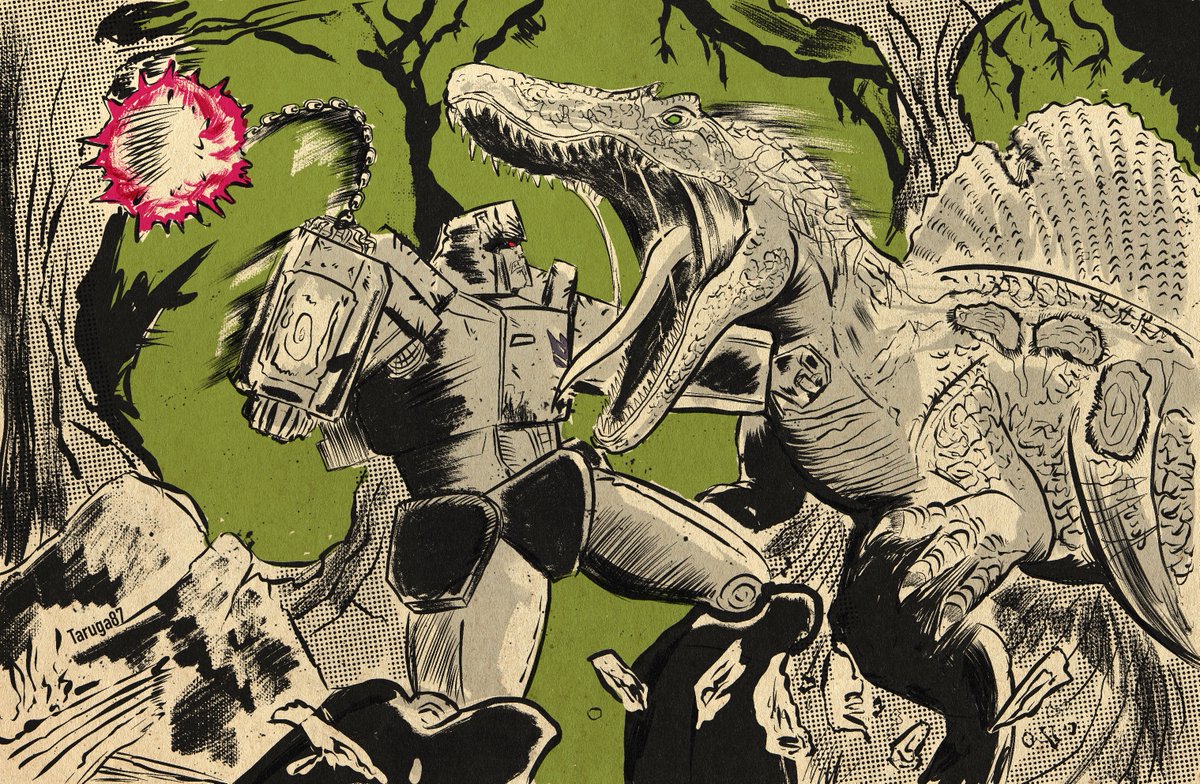 megatron vs spinosaurio por que si 

#transformers #spinosaurus