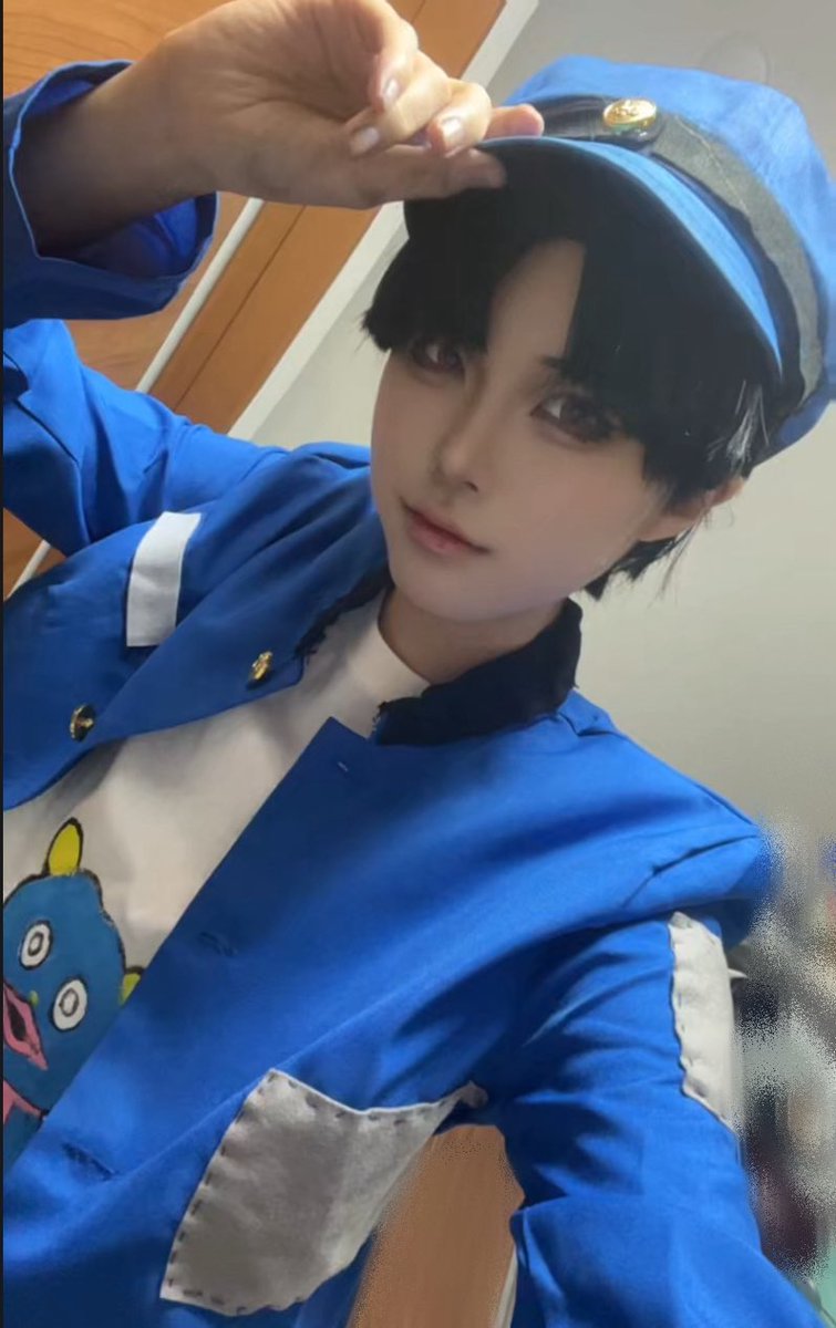 Konbou_'s tweet photo. Cosplay⚠️
初だしマルコ君‼️
 #ハンドラコスプレ部 https://t.co/i24UNFXP6x