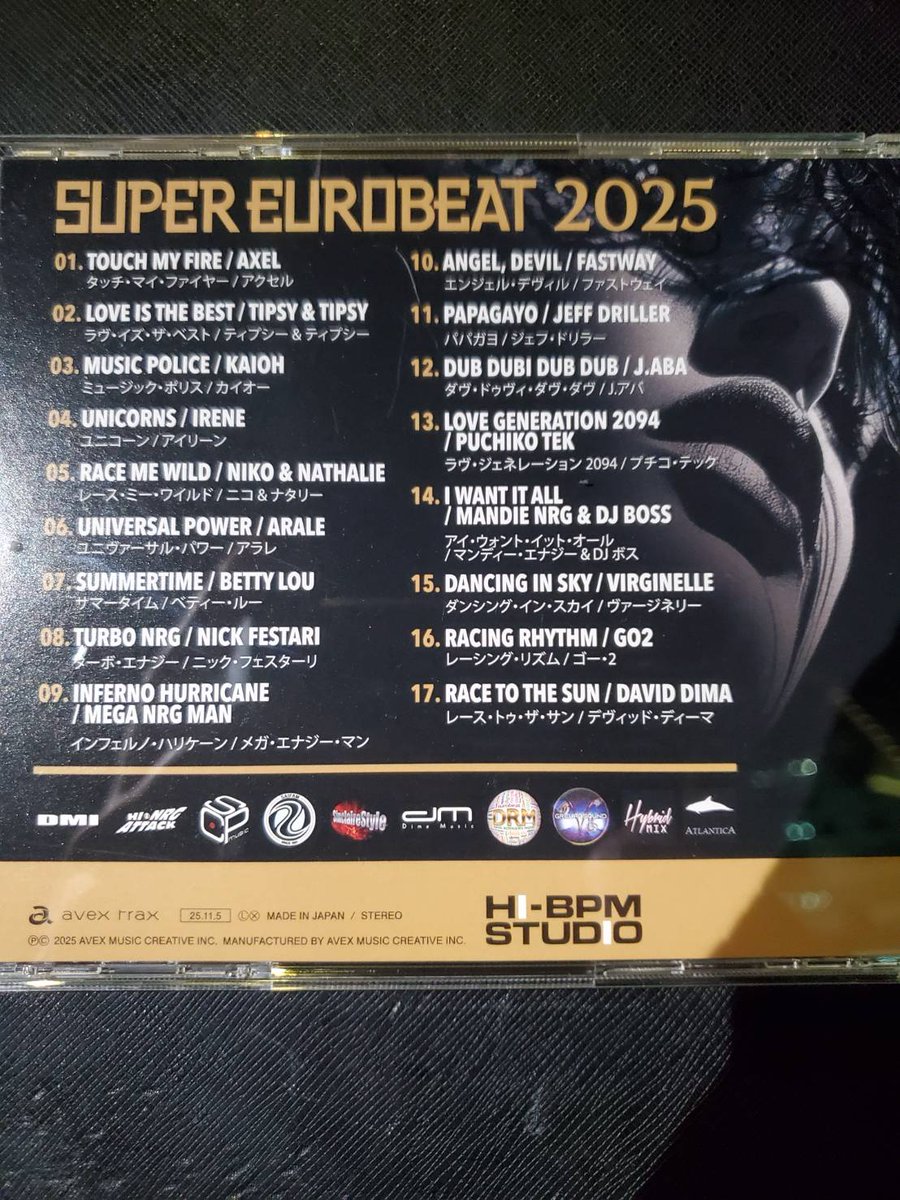 EUROBEAT/HI-NRG　 LP・12インチ 65枚 EUROBEAT/HI-NRG LP・12インチ 65枚