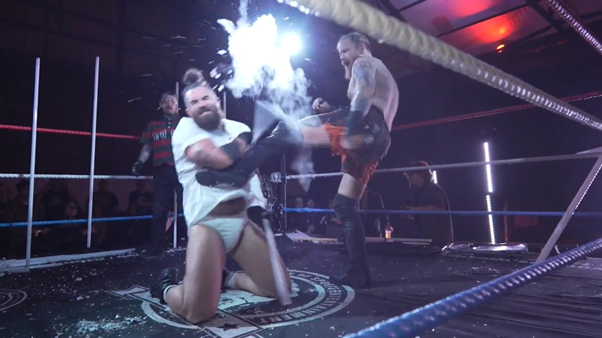 johndeathman's tweet image. A new piece lives! We kick off a new series called Know Your Ultraviolence. This profile series helps you get to know your wrestlers. Our first wrestler, @BigLouNixon. Five matches, four companies, many different styles of violence. 
Read free here: patreon.com/posts/know-you…