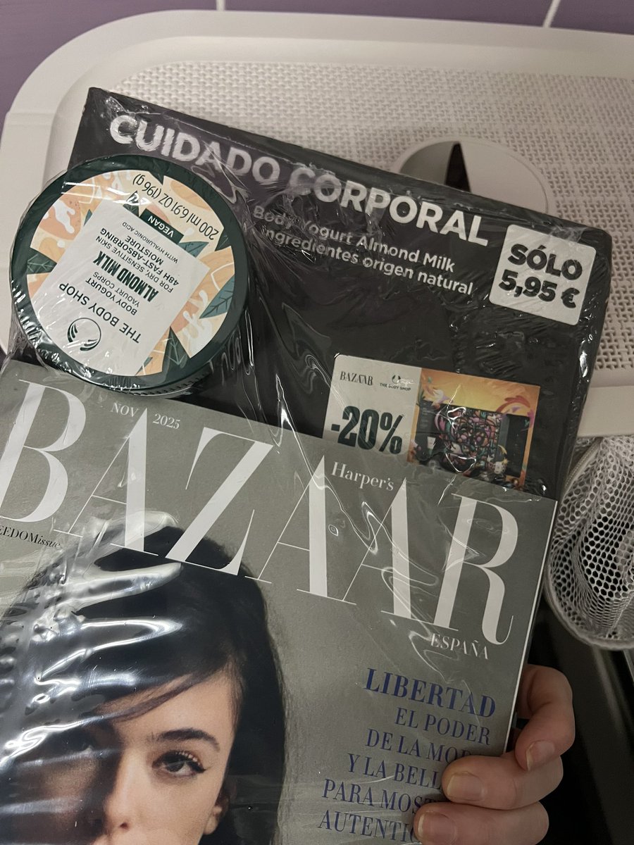 Di solito non faccio caso alle famose riviste con i regali, ma stavolta 200ml per questo prezzo mi è sembrato un affarone