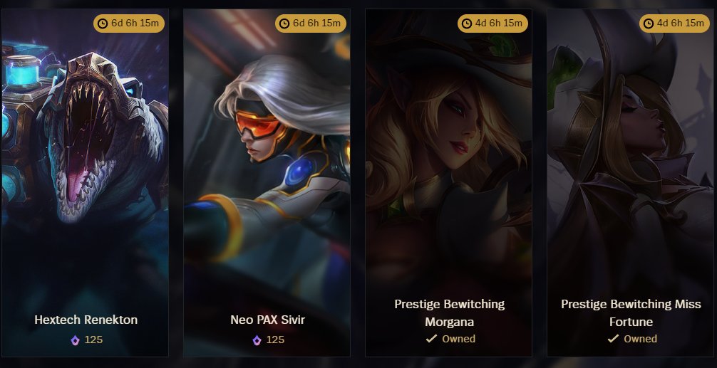 Neo PAX Sivir returns in the Mythic Shop after many years!!!!!!