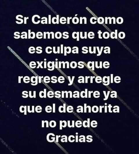 RICHARRON's tweet photo. @ArturoVill7 Pobrecitos, todo es culpa de la derecha, de Calderón, de Zedillo, de los gringos, de los fantasmas, los ovnis, el clima, pero jamás de ellos. Son un puto chiste. https://t.co/CD2ThtdzDZ