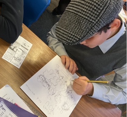 ManorDidcot's tweet image. 🪖✨ Year 6 went back in time for Evacuee Day yesterday as part of their STEAM project! From WWII-style posters to hands-on history, it was a day full of creativity and teamwork. 💡🎨 #ManorPrimary #Year6 #STEAM #EvacueeDay @GLFSchools