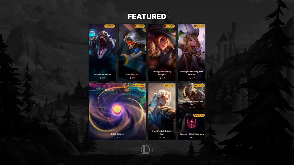 League of Legends Leaks & News tweet media