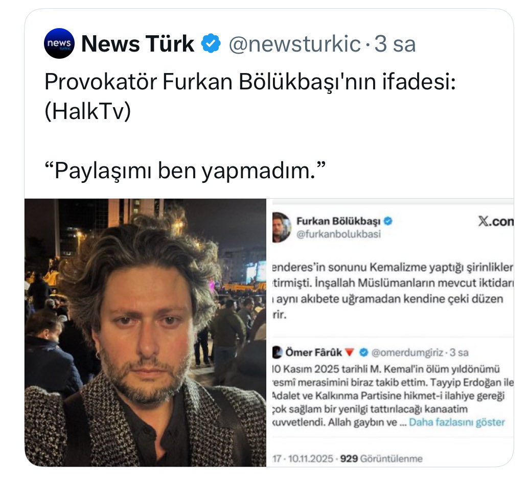 ÖLECEKSEN DE ŞEREFİNLE ÖL…⁉️

Eğer bu açıklama doğruysa; 
en azından yaptığının, söylediğinin arkasında DUR…

Ama senden de bu beklenir…

Yazık diyeceğim ama değmez senin gibilere…
