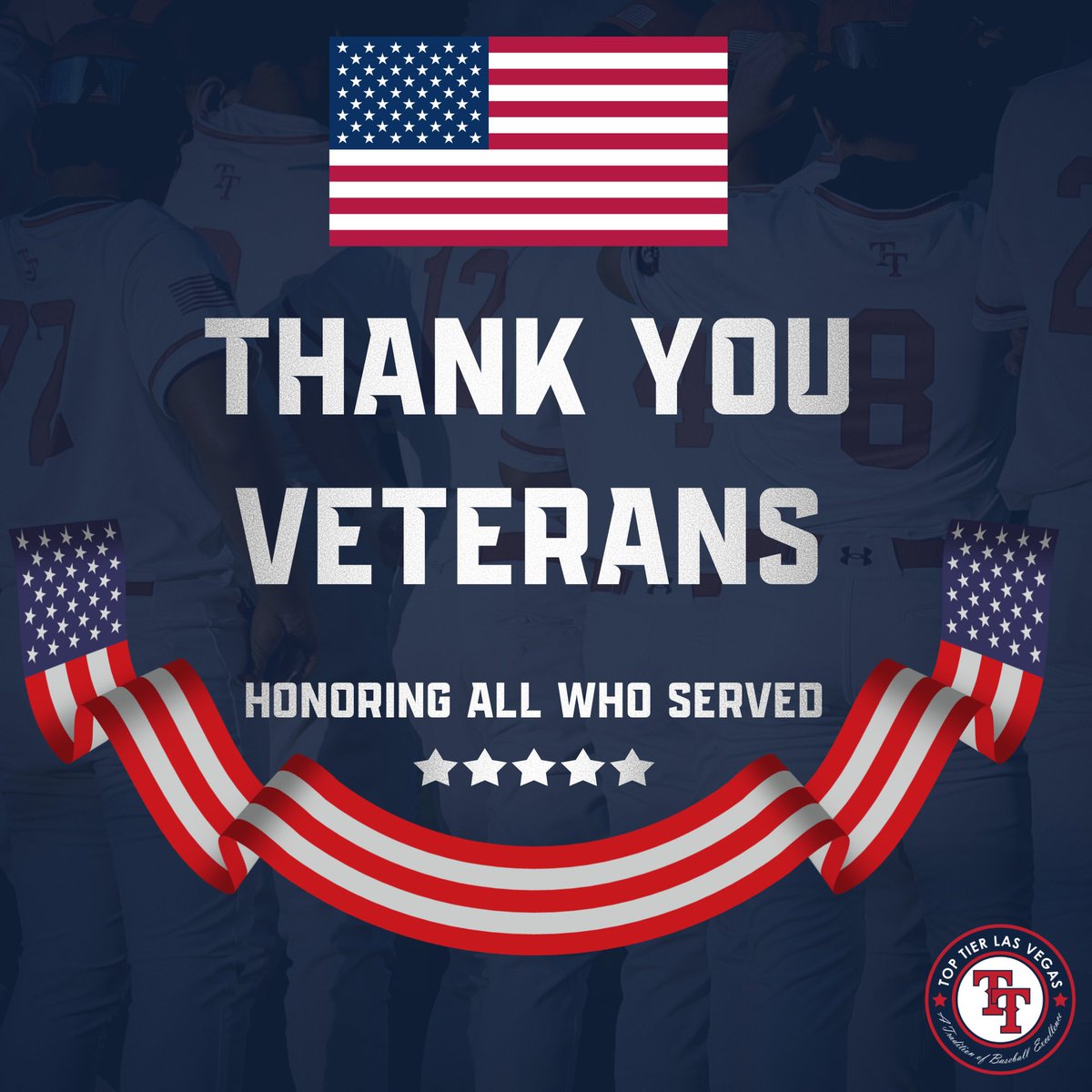 Saluting our heroes on Veterans Day. Thank you for your service. 🇺🇸