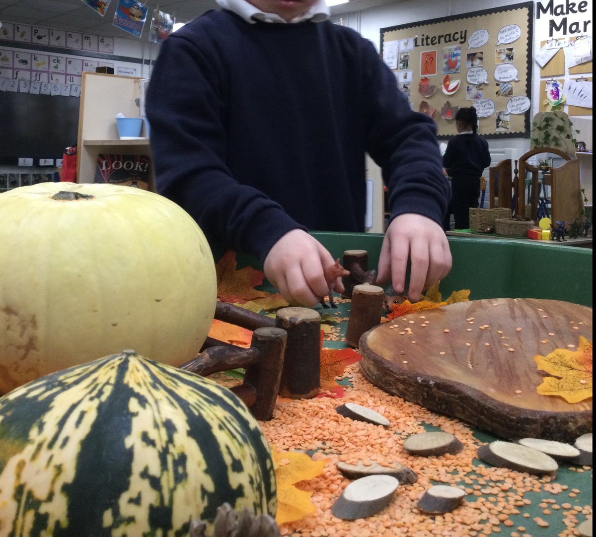 KerrMackiePS's tweet image. The Reception children have been learning about the story 'Pumpkin Soup' by Helen Cooper. The classroom provision has been enhanced to support the children's retelling of the story. #EYFS #qualitytexts #enhancedprovsion #teachingreception #reception #oracy #earlyyears
