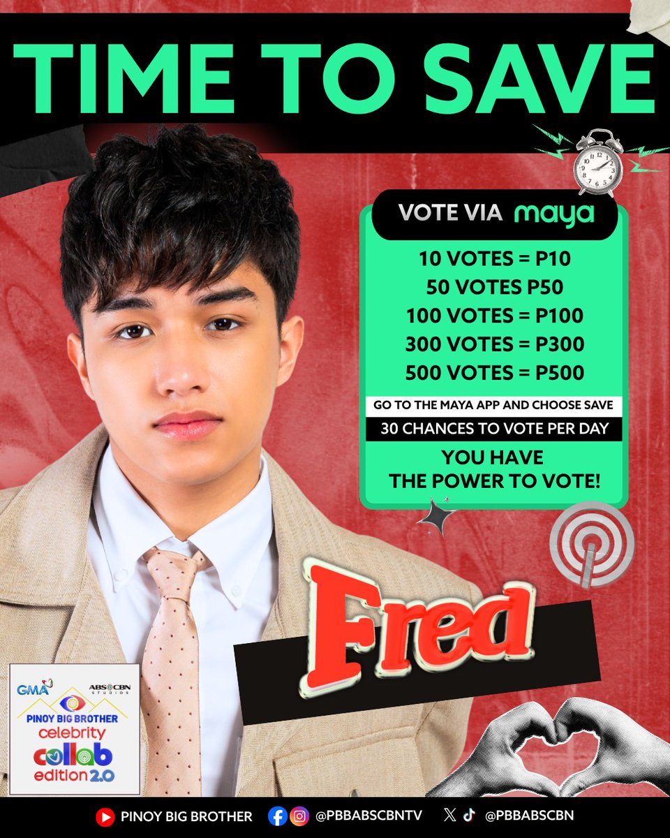 HWhisperer35869's tweet photo. Why Fred?
Bcoz he’s genuine.
An athlete with discipline, a leader with heart.
May ipinaglalaban at nais patunayan — not just for himself, but for everyone who works quietly to prove their worth.
Let’s not let this light fade.
Let's vote -
BBS FRED
#FredMoser
#PbbFred https://t.co/0VlTHPMUba