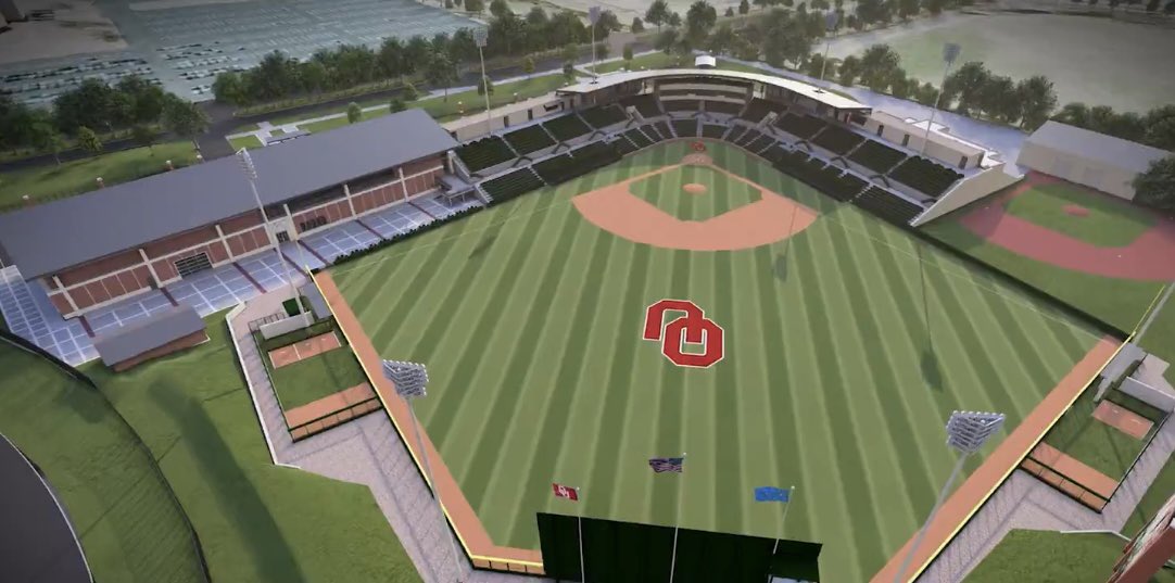 Oklahoma Baseball announced a full $45 million stadium renovation. New team facilities, seating upgrades, and fan enhancements coming Spring 2028