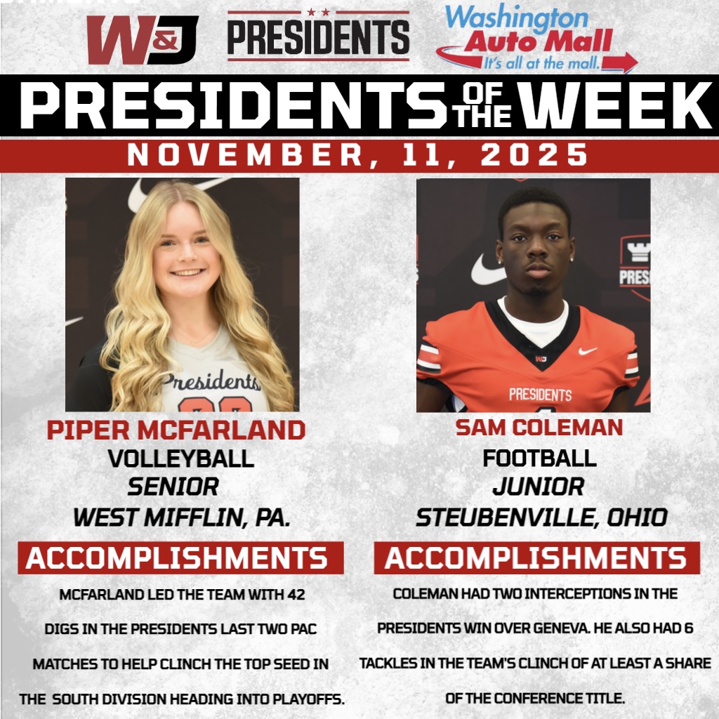 Washington & Jefferson Athletics tweet media