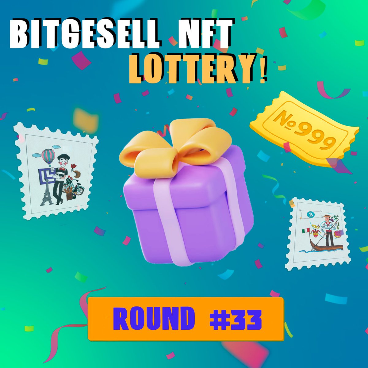 👏 Congratulations to all NFT holders from the #Bitgesell Road collection

🎲 The 33#Round of the Bitgesell #NFT Free Lottery has started

Good luck for everyone!

🔗 Now the payment of reward in the #Arbitrum  chain
bitgesell.space