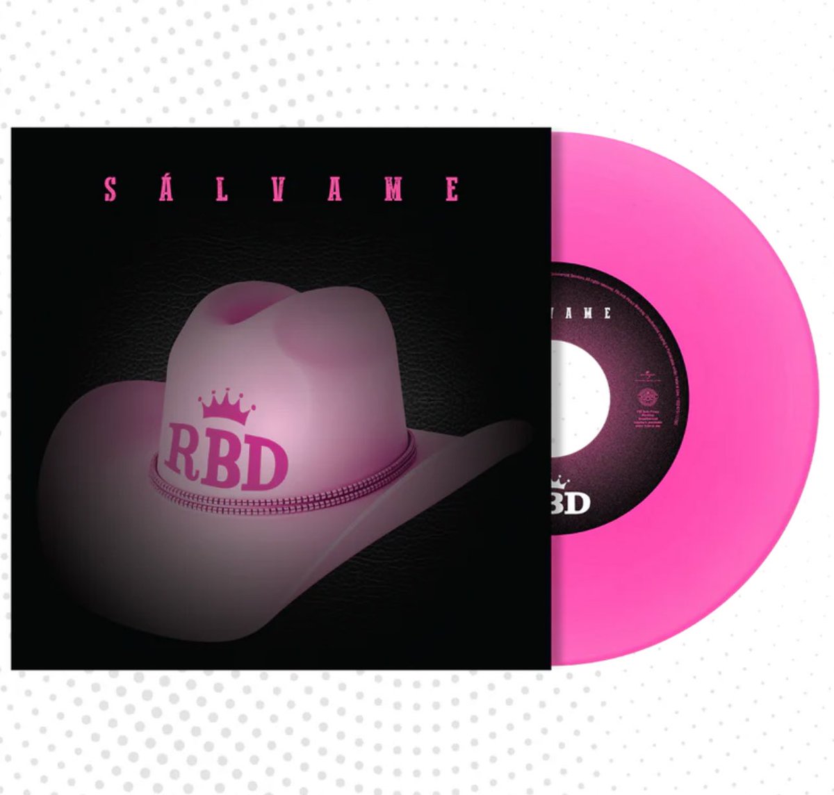 SupportAny's tweet image. Universal Music anuncia Vinyl exclusivo de “Sálvame”.