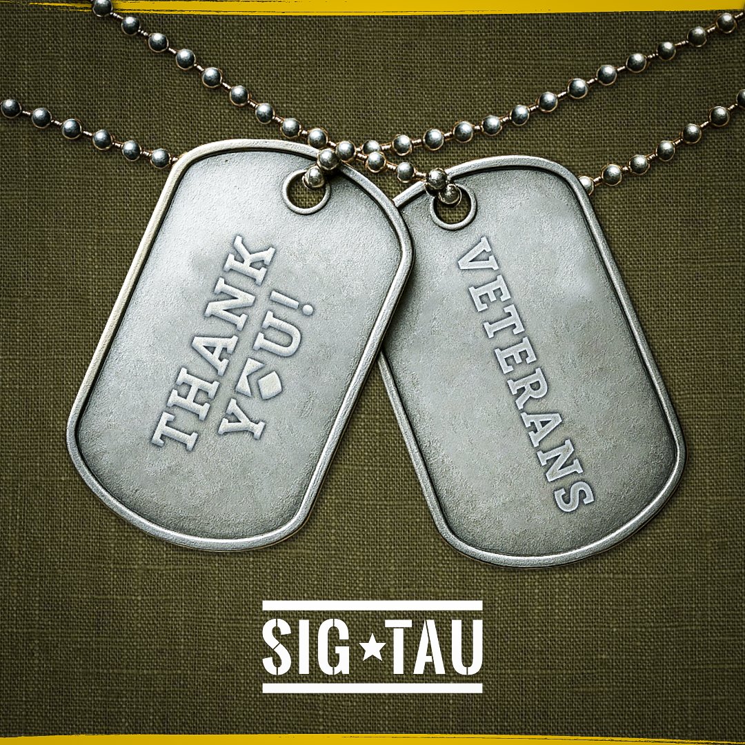 SigmaTauGamma's tweet photo. ๐บ๐ธ โ๏ธ From our Founders who served in World War I to the brothers who continue to serve today, Sigma Tau Gamma honors the Veterans in our chapters, families, and communities. Thank you for your unwavering service!
#SigTau #VeteransDay #NobleMen https://t.co/WlXXzP5S8O