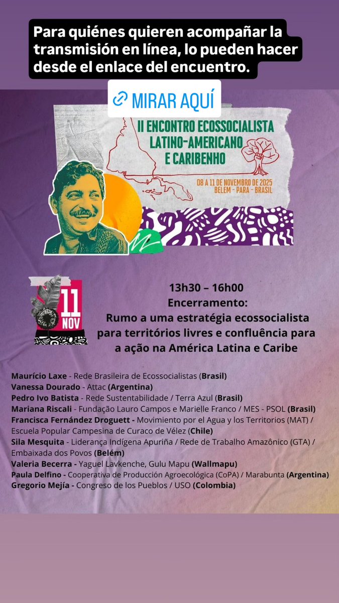 Para quiénes quieren acompañar la transmisión en línea, lo pueden hacer desde el enlace del encuentro. 

youtube.com/@inter.ecosoc?…