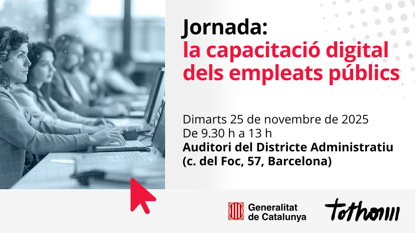 AliciaPomares's tweet photo. Ens veiem a la jornada per reflexionar sobre "El futur passa per equips humans amb capacitats ampliades, treballant conjuntament amb la intel·ligència artificial"
Mireu que ben envoltada. Us apunteu? 📢Places limitades #capacitaciódigital #IA #Talent 👇https://t.co/ekqcRy4G5J https://t.co/8S50YPmCxn