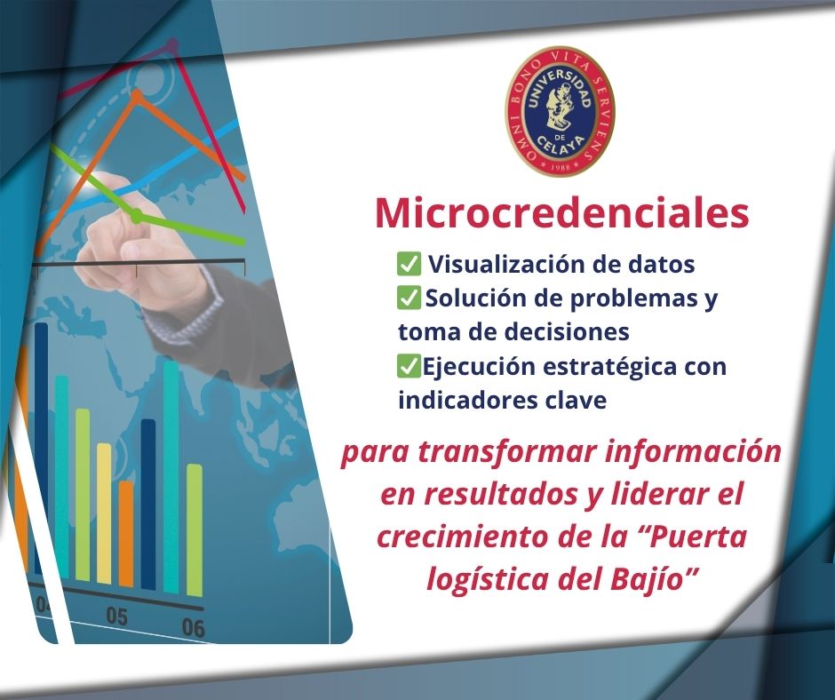 La Universidad de Celaya impulsa el desarrollo del talento con nuevas microcredenciales diseñadas para transformar datos en estrategia, respondiendo a las necesidades del sector productivo del Bajío.
En un entorno de crecimiento acelerado, donde Celaya se consolida como “Polo de