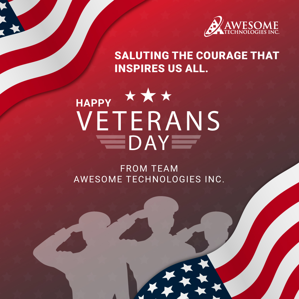 awesometech_inc's tweet image. Today, we honor the incredible men and women who have served our nation. Your courage and sacrifice inspire us every day. Happy Veterans Day!

#AwesomeTechInc #VeteransDay #HonoringHeroes #Veterans #Sacrifice #Inspiration