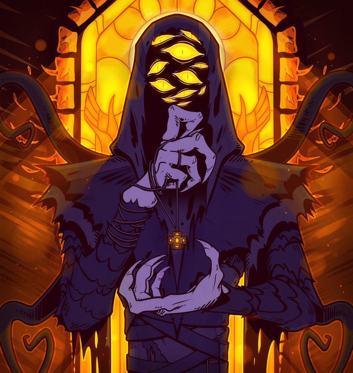 Yes, even MORE art for this yapper. 👁️ 

#ArtGhoullery