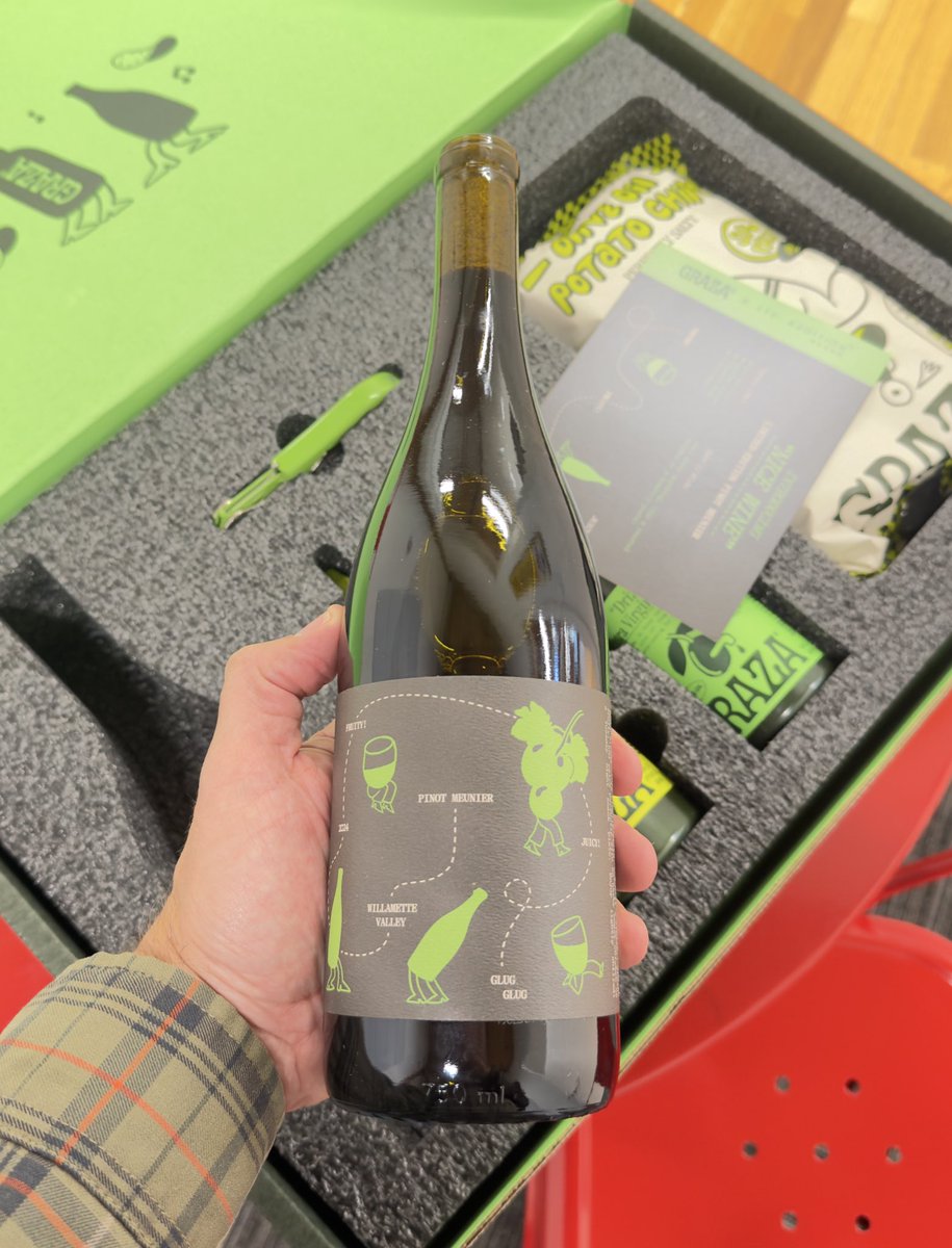 BevNETCraven's tweet image. The @graza wine 🍷