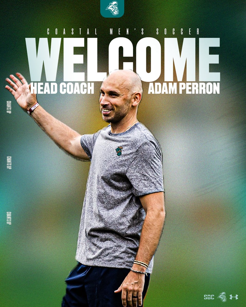 CoastalMSoccer's tweet photo. Our new leader 

More info ➡️ https://t.co/1vs9COo1gM https://t.co/ZmpUqhl2DQ