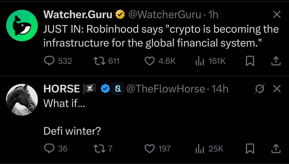 two types of posts in the feed right now