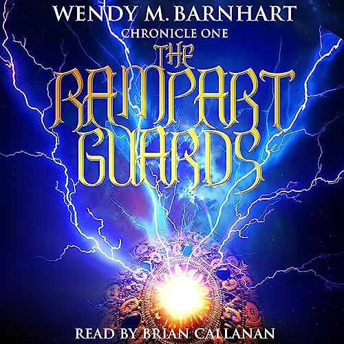 callananVO's tweet photo. Can Jason Lex survive a barrage of life-threatening battles and save humanity? It's "The Rampart Guards," from #bestselling #author @wendymbarnhart (extra credit for doing an #audiobook class w/me). DM me to review this; it's Book 1 in a great YA #fantasy series! @AudibleACX https://t.co/yeunAWUS6E