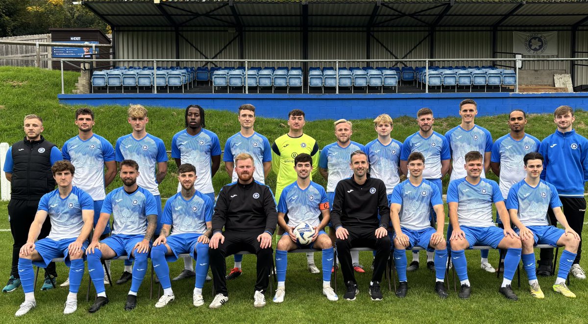 Btfcthemeadow's tweet image. 🔵⚪️ 25/26 Brimscombe &amp;amp; Thrupp Squad  🔵⚪️

With no midweek game here’s a look at our Team photo for this season!