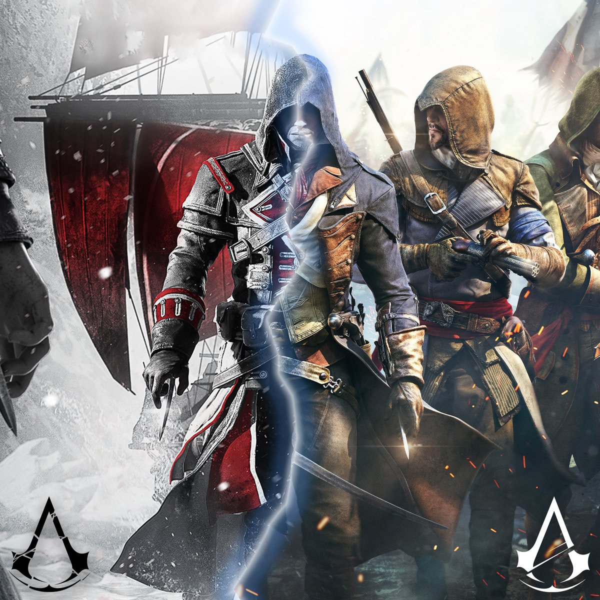 ACCentralYT's tweet image. Il y a 11 ans on bénéficiait de 2 sorties le même jour !  🔥
      🦅Assassin&apos;s Creed Unity
      💣Assassin&apos;s Creed Rogue

Quel a été votre préféré et pourquoi ? 👀

#AssassinsCreed #AssassinsCreedUnity #AssassinsCreedRogue