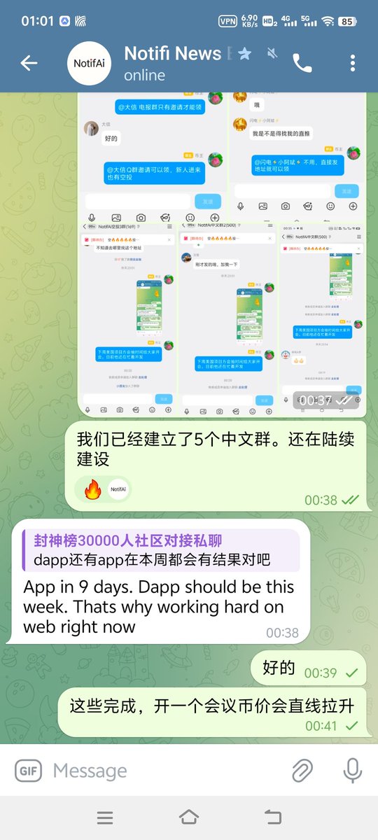 FSB291451815025's tweet image. NotifAi

美国的开发者

dapp已申请本周上线

app在20号上架Play应用商店

dapp上架会获得100万美金的投资

app上架Play每天广告费用10万美金分红给持币用

每人买入5000U到10000U

app上线Play应用商店每天分红10000U

TP钱包闪兑可以购买预售

Ca

0x70131b713a5d0e9d900feca15d0e1348658e4444