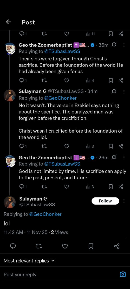 The muslim mind can not comprehend a God who isn't retarded and impotent