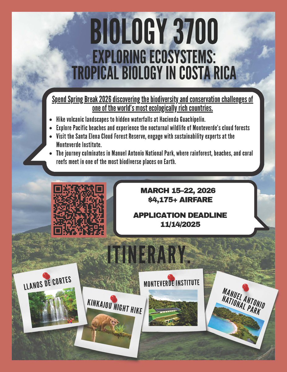 OSU Dept. of Biology tweet media