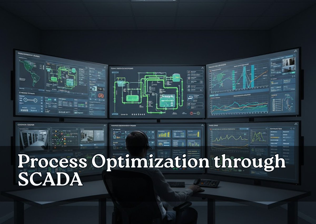 AutomationCS87's tweet image. SCADA = real-time process visibility and control.
See more. Control more.

#SCADA #Automation #ProcessControl